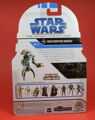 Star Wars 3.75" Legacy Collection Saga Legends SL Nº 11 Destroyer Droid Nuevo - Imagen 2 de 4
