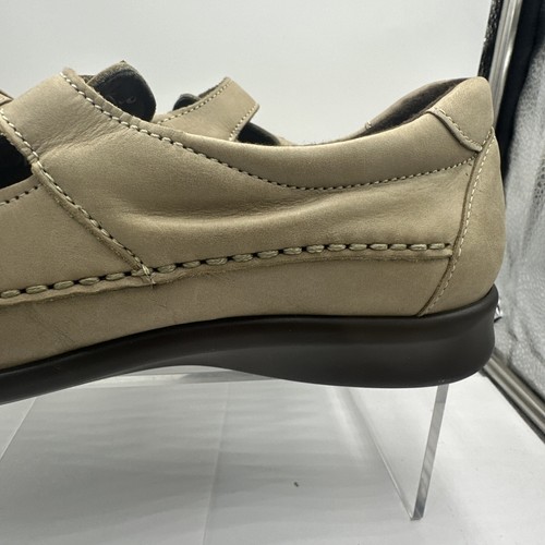 SAS Roamer Leather Walking Shoes Womens 8 WW Double Wide Everyday Moccasin NEW - Picture 12 of 18