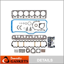 Fits 01-03 Jeep Grand Cherokee Wrangler TJ 4.0L OHV Full Gasket Set VIN S V