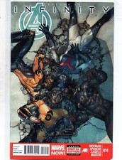 99p Marvel Avengers 14 Comic Rare NM 9.0 Scan Bag & Board 2013 Infinity Team