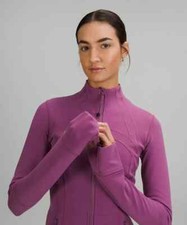 NWT Lululemon Define Jacket Luon Size 8 in Vintage Plum Color -LW4AWKS VTPM