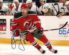 DAINIUS ZUBRUS SIGNED 8X10 PHOTO PHOTOGRAPH NEW JERSEY DEVILS COA