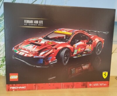 LEGO TECHNIC: Ferrari 488 GTE  AF Corse #51 (42125)