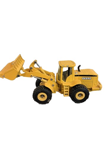 ERTL John Deere Front End Loader Diecast 6 7/8" x 2 3/8" 12.3 oz Yellow - Picture 6 of 11