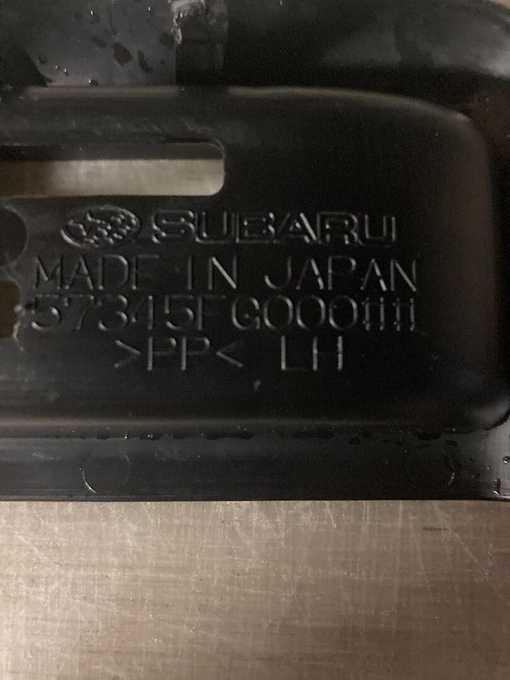 20082014 SUBARU IMPREZA TRUNK/FUEL RELEASE PANEL P/N 57345FG000 OEM