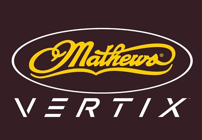 Mathews Vertix Decal (NEW) 10'' wide 5'' tall
