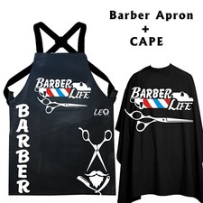 Professional Barber Apron, Barber Apron Uniform, Barber Haircutting Apron  cape