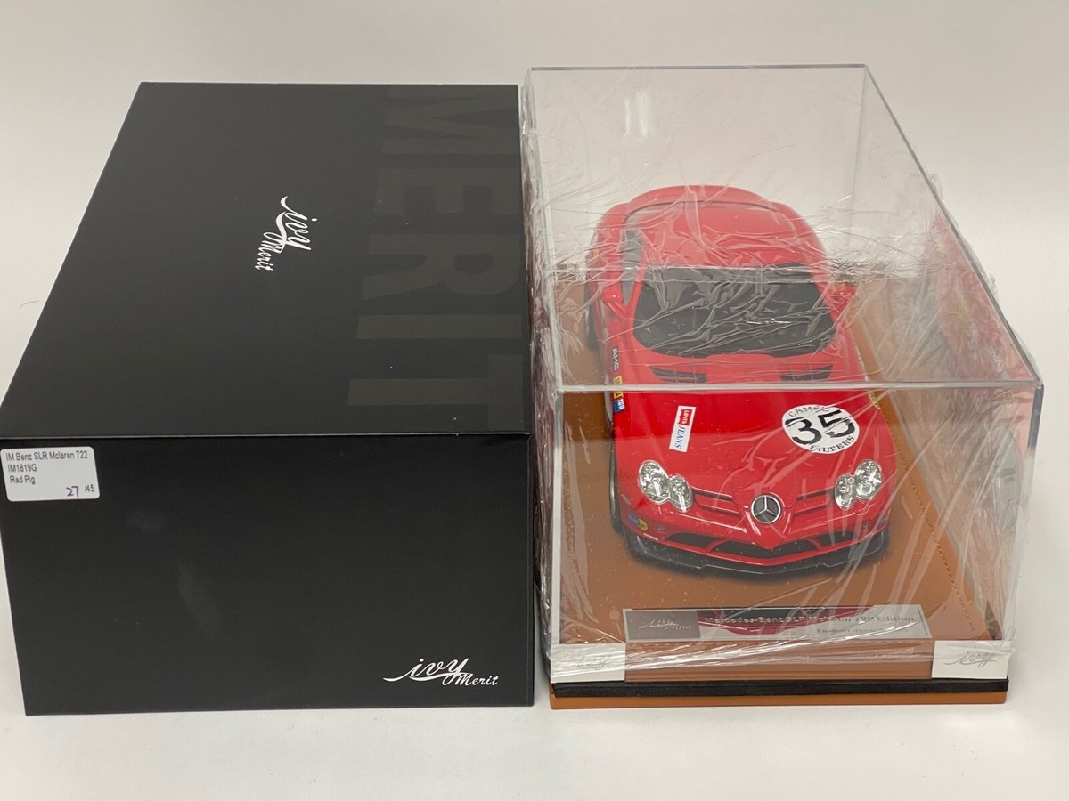 1/18 Ivy Models Mercedes Benz McLaren SLR 722 in Mercedes RED AMG