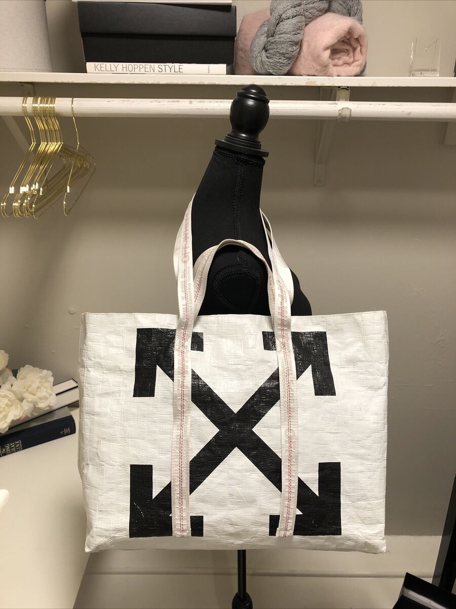 Off-White Arrows Commercial Tote Bags Release