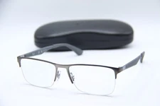 RAY-BAN RB 6335 2855 GUNMETAL GREY AUTHENTIC FRAMES EYEGLASSES 56-17