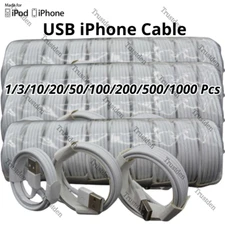 For Apple iPhone 6 7 8 X XR 11 12 13 14 Pro Max USB Charger Cable Cord Wholesale