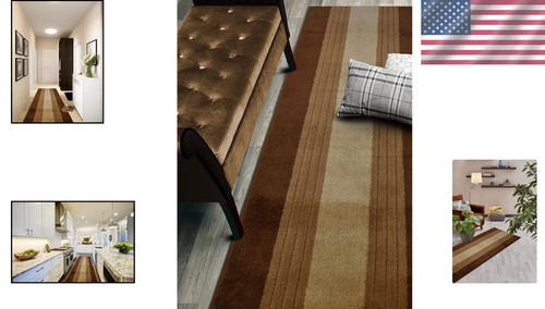 Customizable Slip Resistant Hallway Runner Rug - 26 Inch Wide, Various Lengths - Picture 2 of 8