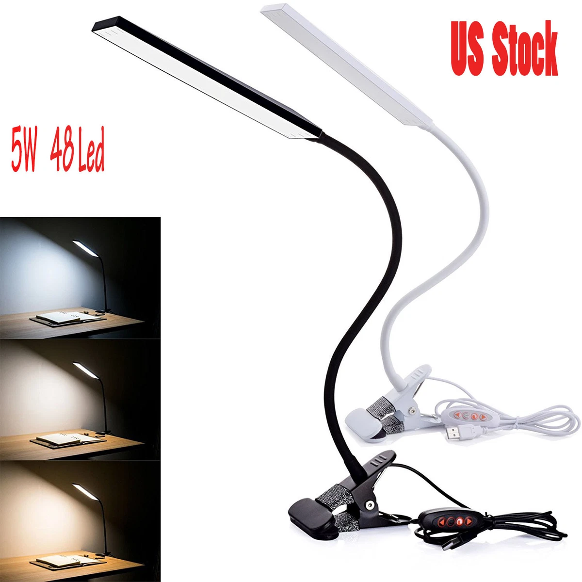 Dimmable clip sale on lamp