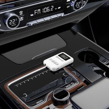 4in1 Car Stereo Bluetooth Adapter FM Transmitter MP3 Player for 3.5mm Audio Home