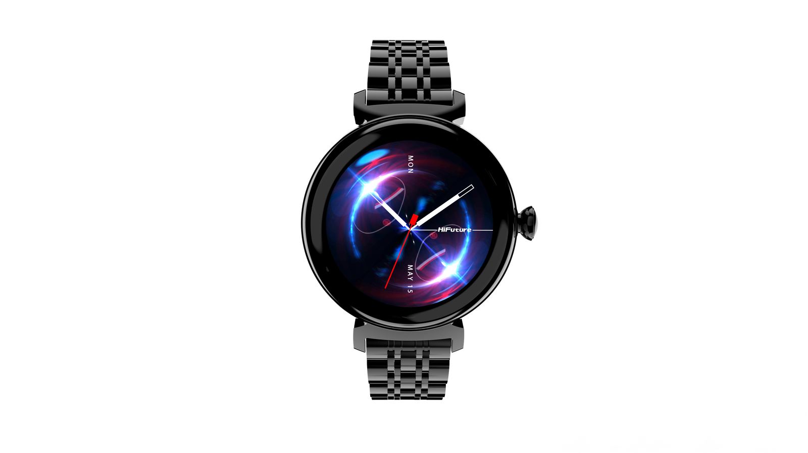HIFUTURE FUTURE AURA LADIES STAINLESS STEEL BLACK HFFUTUREAURABLK