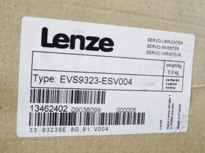 EVS9323-ESV004 NEW LENZE SERVO DRIVE Safety Relay Terminals EVS9323ESV004