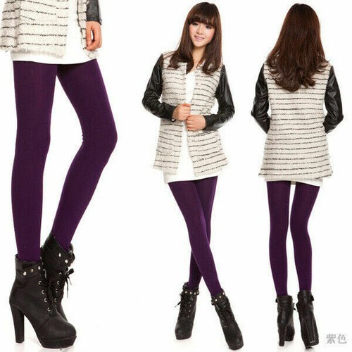 NEU Damen Winter Warm Leggings Futter Leggings Verdickte Hose Warm und Weich - Bild 13 von 20