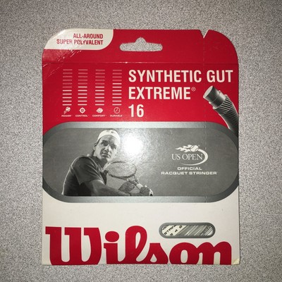 WILSON SYNTHETIC GUT EXTREME 16G - Endorsed by Roger Federer