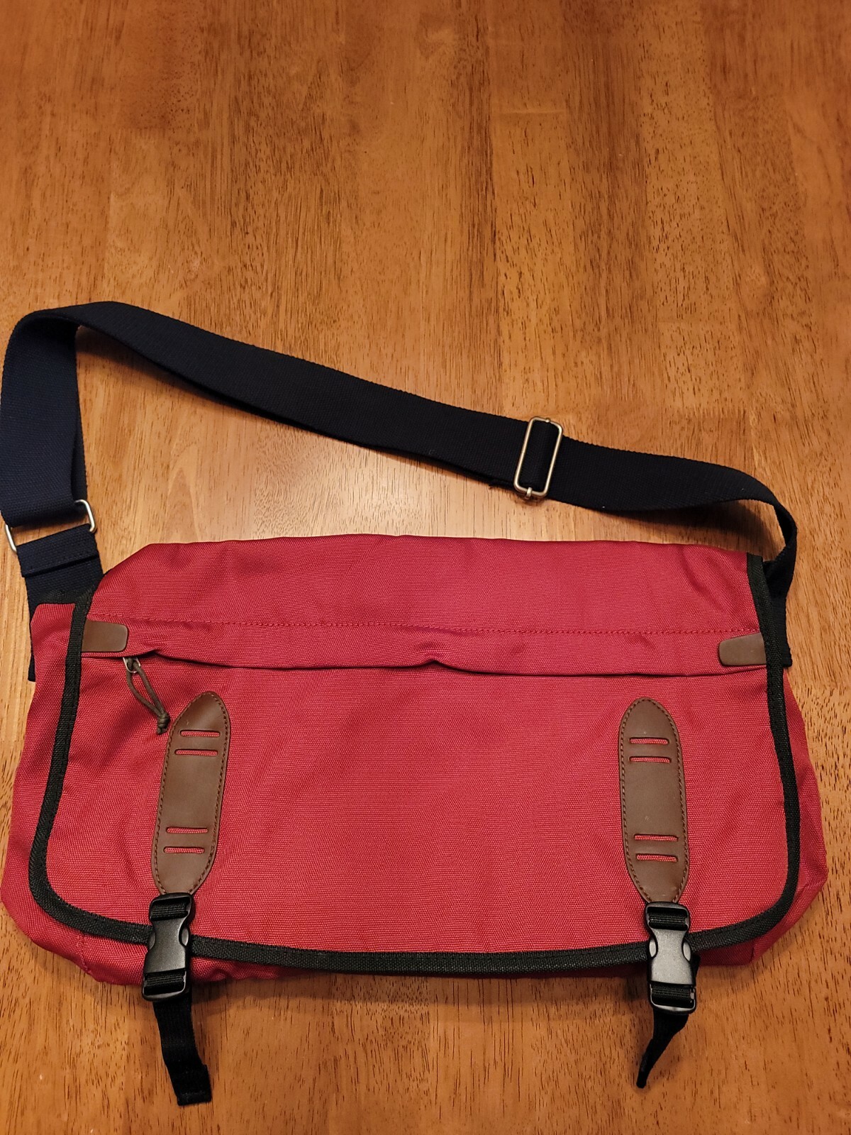 Gap Mens Messenger Bag Orange Gem
