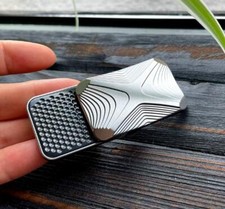 New Toad Titanium Alloy Unlimited Push Magnetic Haptic Slider EDC Fidget Slider