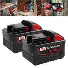 2PACK 12.0Ah For Milwaukee For M18 18V Extended Capacity Battery 48-11-1860 NEW