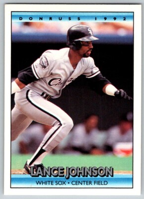 1992 DONRUSS LANCE JOHNSON CHICAGO WHITE SOX #267