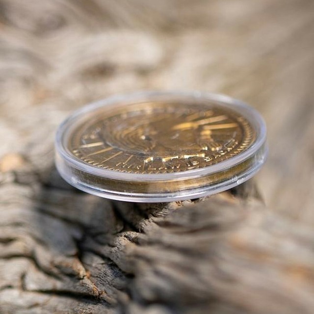 The Elder Scrolls Online Skyrim Official Ouroboros Gold Alloy Pendant