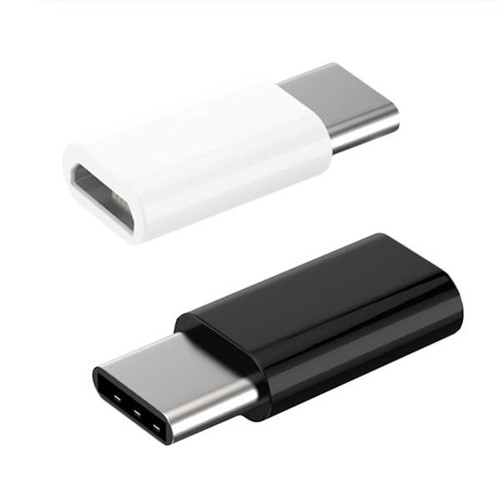 ORIGINAL MicroUSB > USB-C Ladekabel Adapter Samsung S8 S9 A5 Sony Huawei HTC LG - Picture 3 of 8