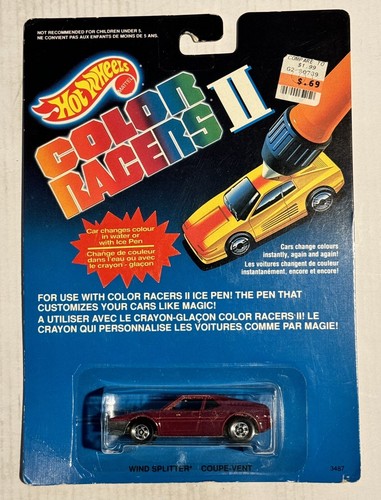 Hot Wheels Color Racers II BMW M1 Wind Splitter Coupe Vent Purple 1:64 ...