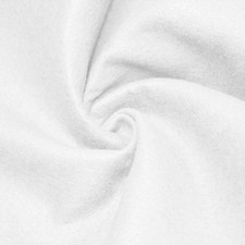 White Acrylic Craft Felt Fabric - 72" Wide - Sold by the Yard  Bolt