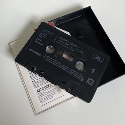 Jean Michel Jarre - Rendezvous (Cassette Tape) Tested Excellent Condition - Picture 6 of 6