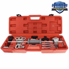 17Pcs Slide Hammer Dent Puller Tool Kit Wrench Adapter Axle Bearing Hub Auto Set