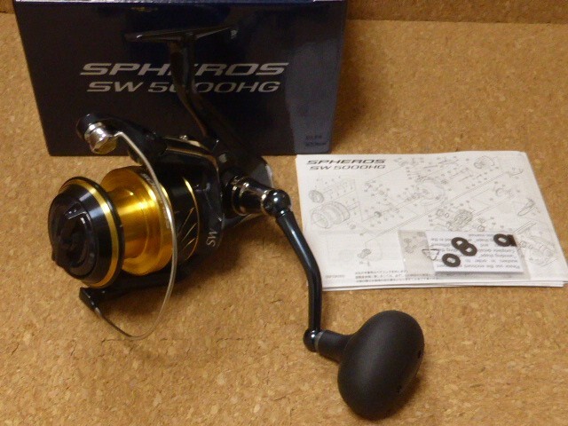 Shimano 21 SPHEROS SW 5000HG Spinning Reel New in Box | eBay