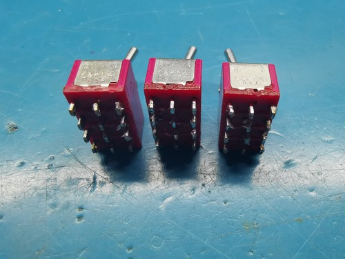 1pc 4PDT Toggle Switch 5A 120VAC ON ON Type C&K U41 - Picture 5 of 10