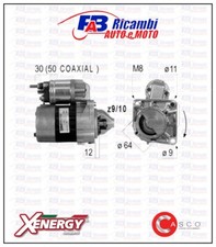 MOTORINO AVVIAMENTO FIAT GRANDE PUNTO 1.2 / 1.4cc / 16V / LPG / T-JET - 220376A