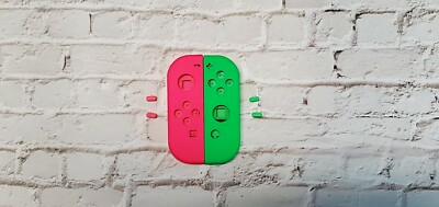 Genuine Nintendo Neon Pink (L) & Neon Green (R) Joy Con Shells and SL/SR buttons