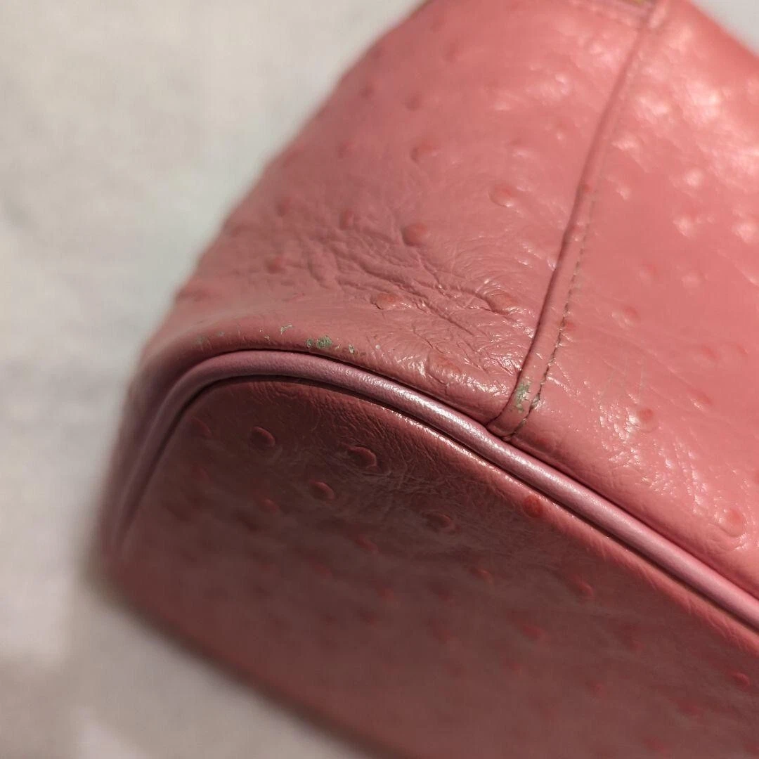 Borsa a mano VERSACE Vanity POACH ROSA Sun burst CHARM vintage RARA USATA GIAPPONE