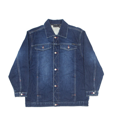 Vintage SEAN JOHN Jeansjacke Blau 90er Jungen M