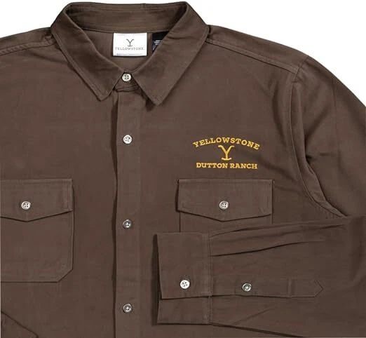 Camisa Yellowstone Dutton Ranch Abotonada Manga Larga Disfraz Halloween Juegos con disfraces Foto 4 de 4