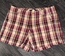 Womens GAP Plaid shorts Size 4