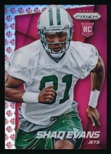 2014 Panini Prizm SHAQ EVANS Prizms NFL Shield RC /75 *Jets*