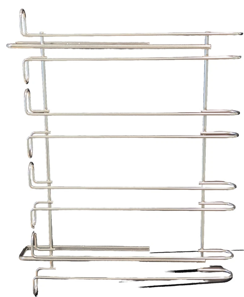 Подвесной держатель для винных бокалов Undershelf из нержавеющей стали с хромированной отделкой - Изображение 4 из 4