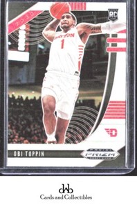 2020 Panini Prizm Draft Picks Collegiate #7 Obi Toppin Silver