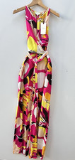 Ted Baker Molliah Wide Leg Sleeveless Jumpsuit Multicolour Ted Size 3 UK 12 Bnwt
