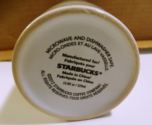 Collectible Starbucks Tall Holiday Christmas Mug 2012 - Picture 4 of 5