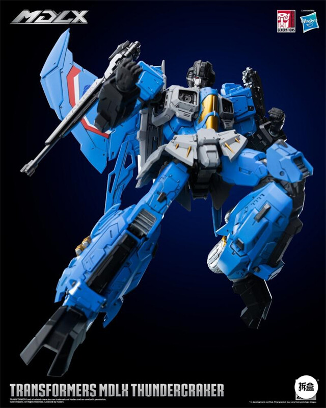 Threezero Transformers MDLX Thundercracker Collectibles Action