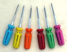 PICQUIC MULTIQUE - One Multi-Bit Screwdriver - 6 handle colors to choose from