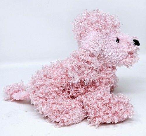 Ganz Pink Poodle Webkinz Puppy Dog Stuffed Animal Plush Toy 8" No Code HM107 - Picture 4 of 8