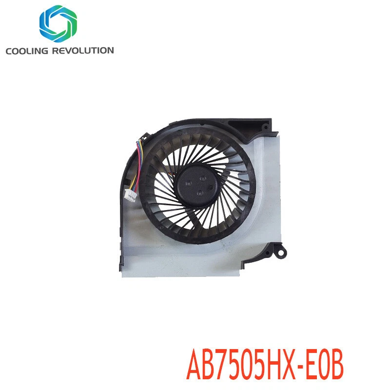 Laptop CPU Cooling Fan AB7505HX-E0B DC5V 0.50A 4Pin LG4 - Image 2 of 2