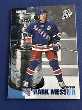 2002-03 Pacific Quest for the Cup Raising the Cup Mark Messier #10 HOF Rangers